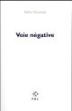 VOIE NEGATIVE 